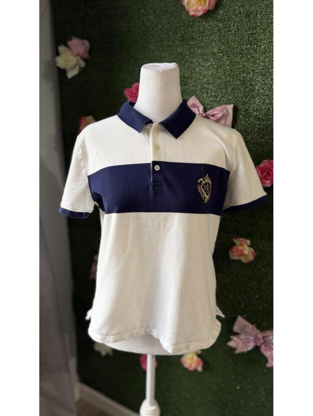 VTG LAUREN ACTIVE Ralph Lauren Polo Women’s Large Big Logo